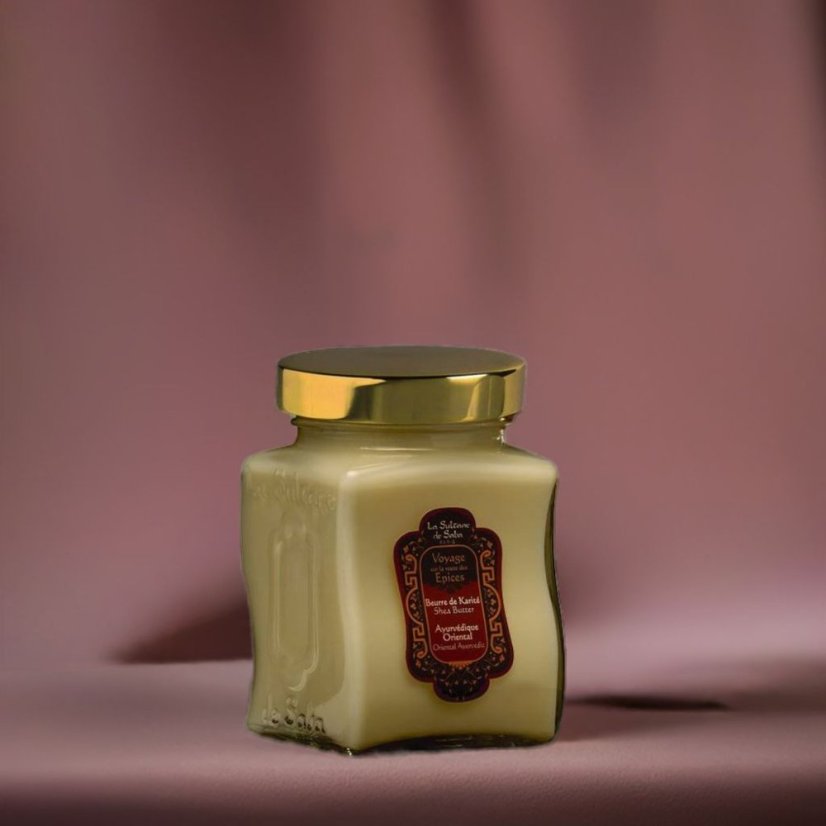 Voyage des Epices, maslo Karité s esencí Ayurvedique, La Sultane de Saba, Paris