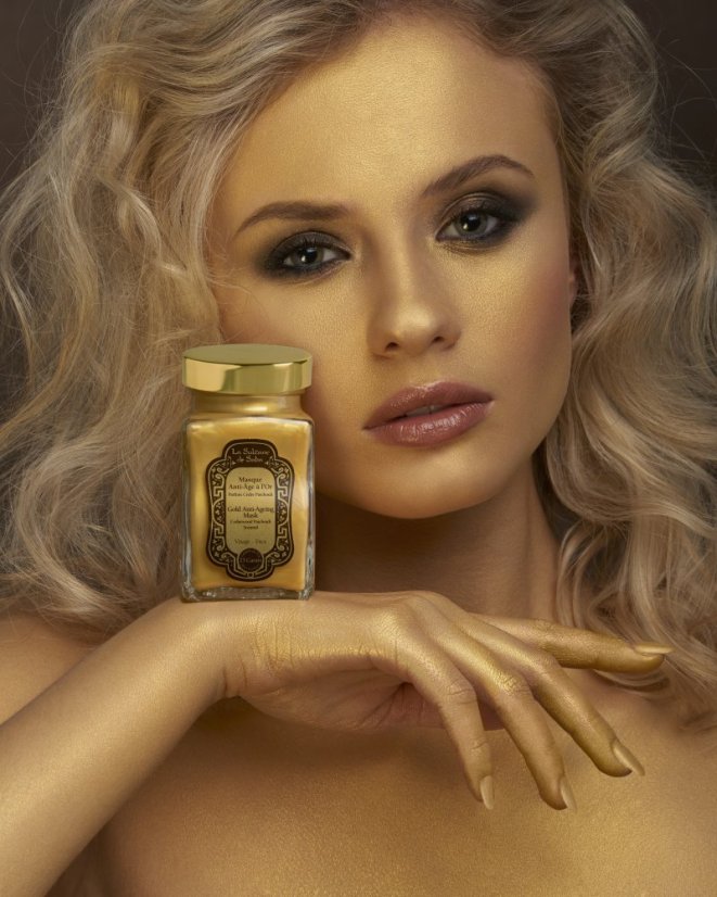 gold mask