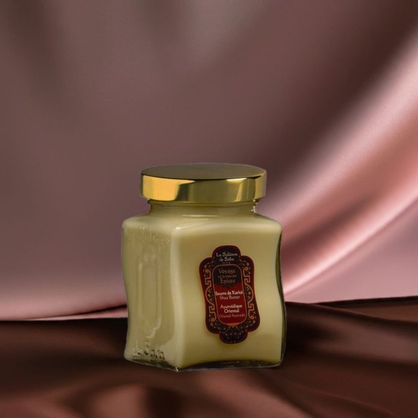 Voyage des Epices, maslo Karité s esencí Ayurvedique, La Sultane de Saba, Paris