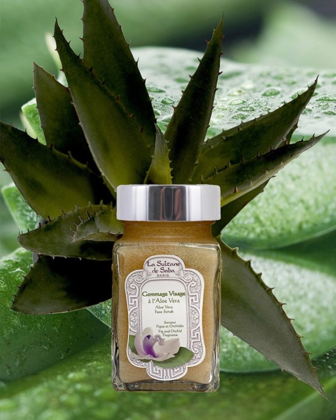 peeling aloevera