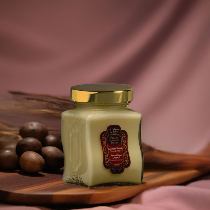 Voyage des Epices, maslo Karité s esencí Ayurvedique, La Sultane de Saba, Paris